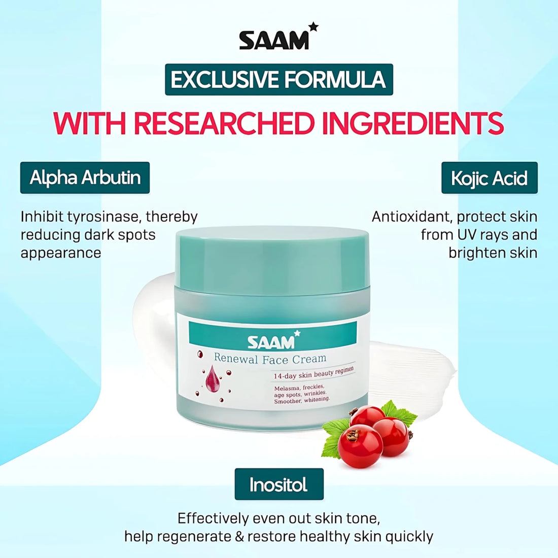 SAAM Renewal Face Cream - Crown Cart