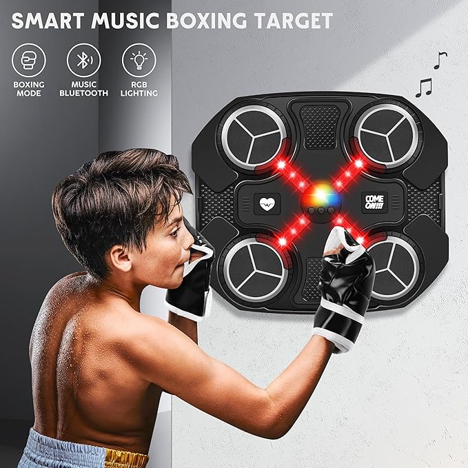Music Boxing Machine For Kids Rechargeable Boxing Machine