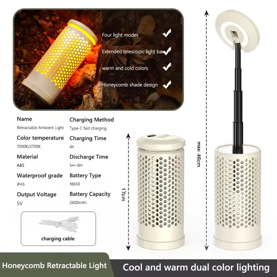 Telescopic Camping Light