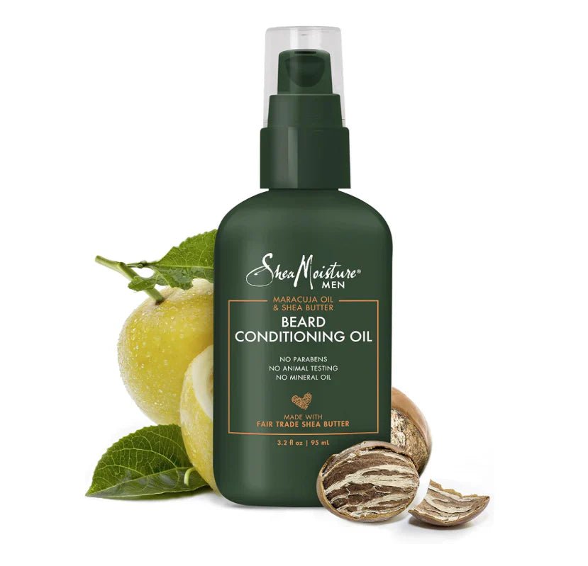 SheaMoisture Men - Maracuja Oil & Shea Butter Beard Conditioning Oil (Original) - Crown Cart