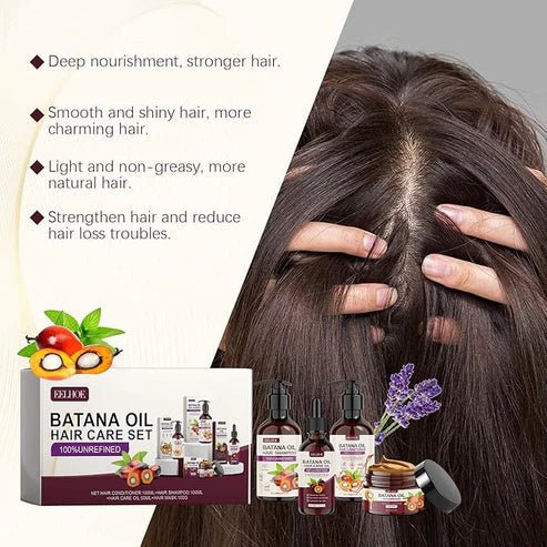 EELHOE - Batana Oil Hair Care Set (Original) - Crown Cart