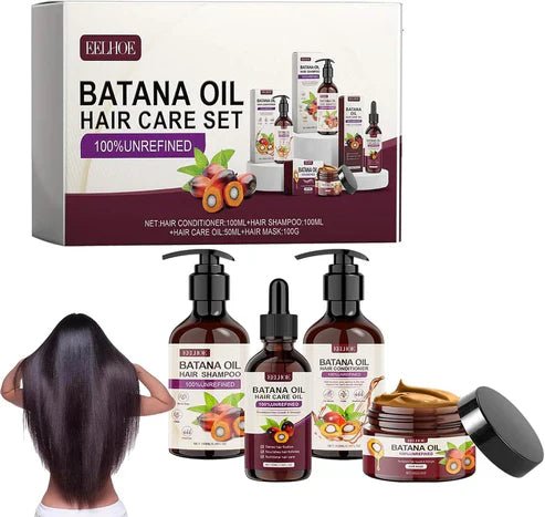 EELHOE - Batana Oil Hair Care Set (Original) - Crown Cart