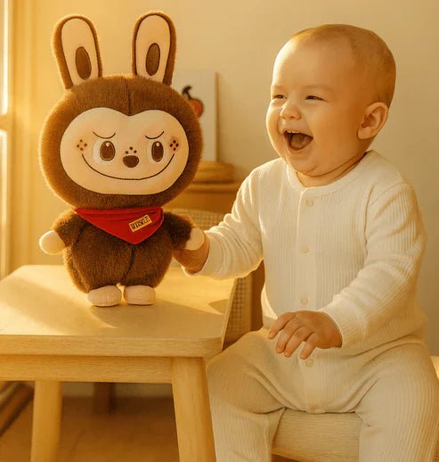 Labubu - Cute Bunny Plush Toy - Crown Cart