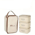 Lunch Box Set with Insulated Carry Bag - Crown Cart